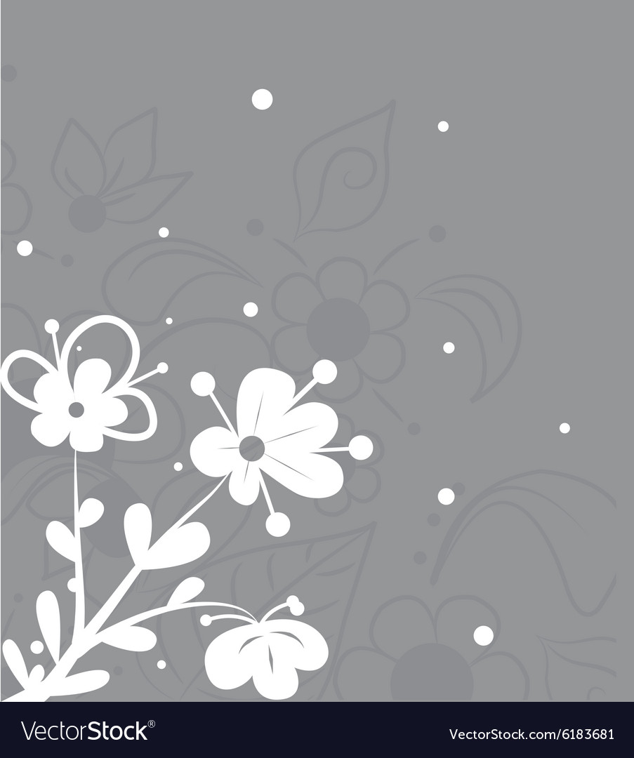 Abstract floral background