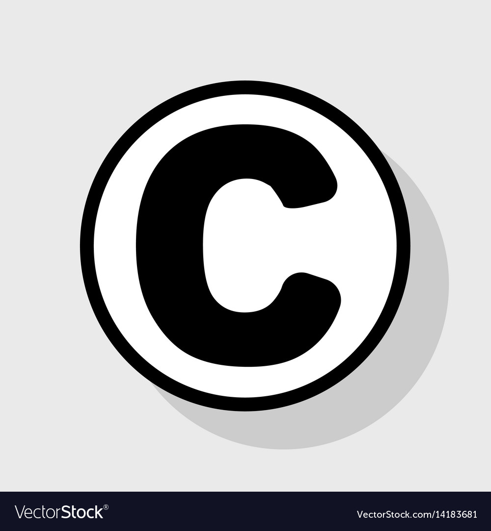 Letter c sign design template element Royalty Free Vector