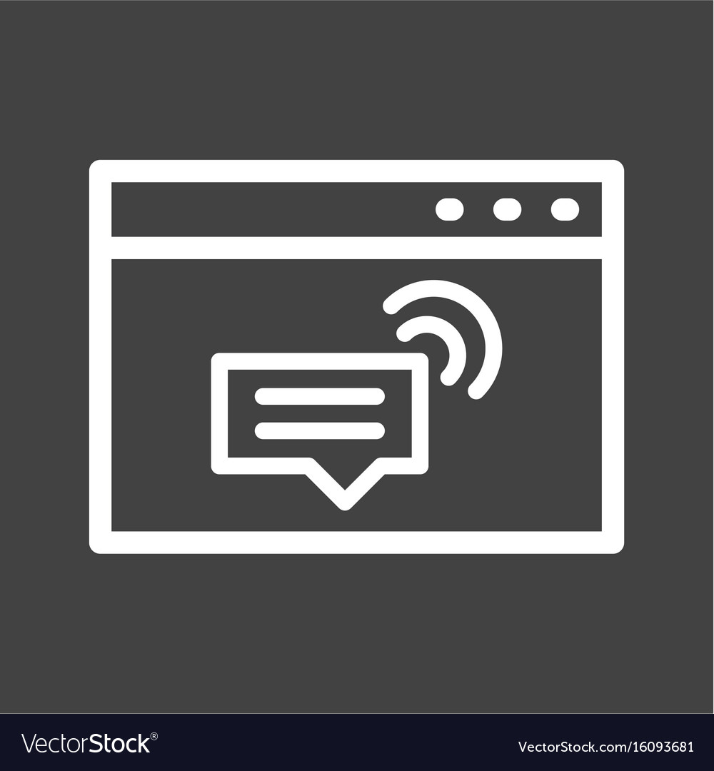 Web support Royalty Free Vector Image - VectorStock