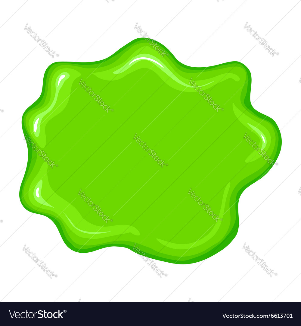 Best green slime sign Royalty Free Vector Image