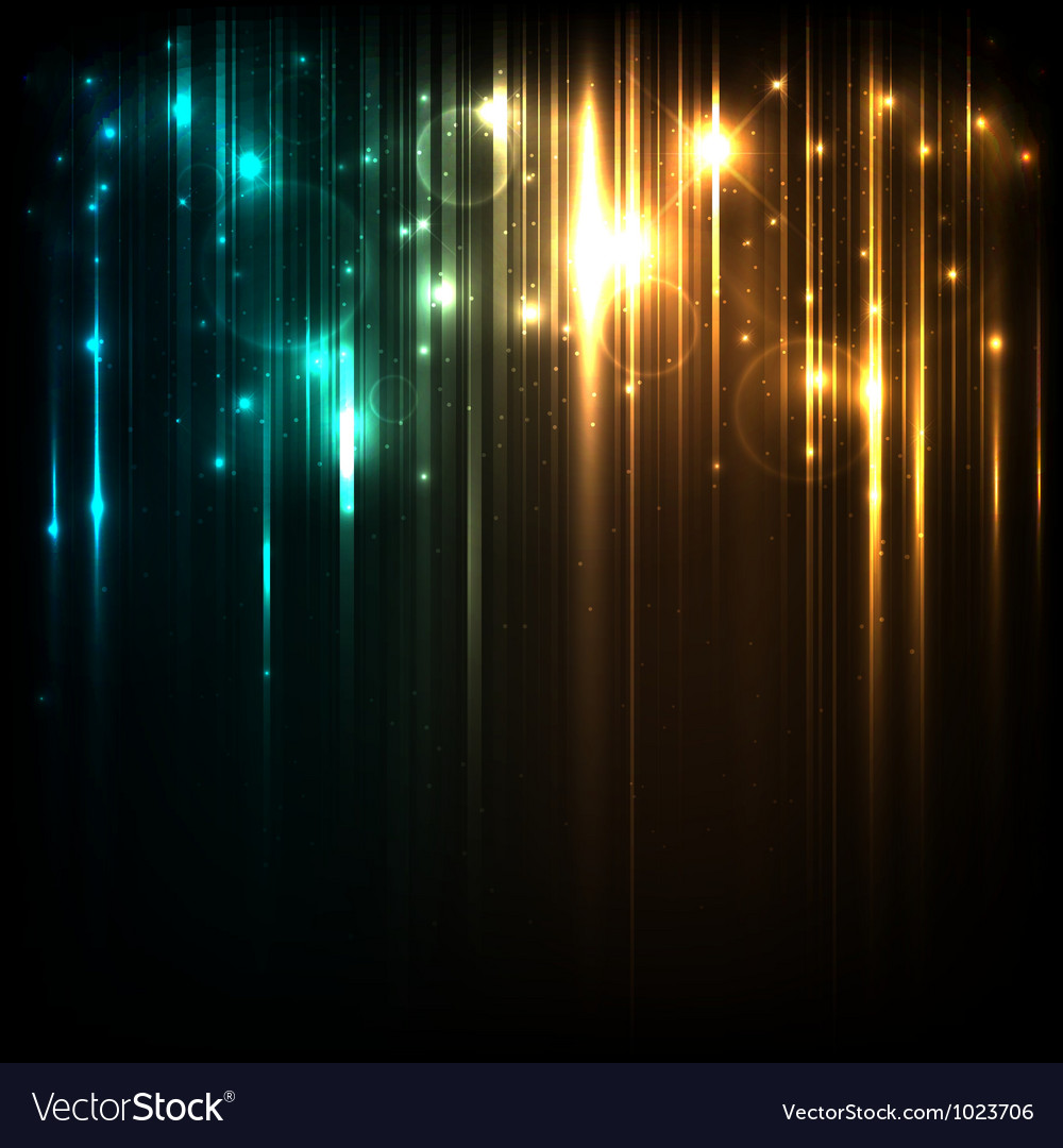 Background with magic lights