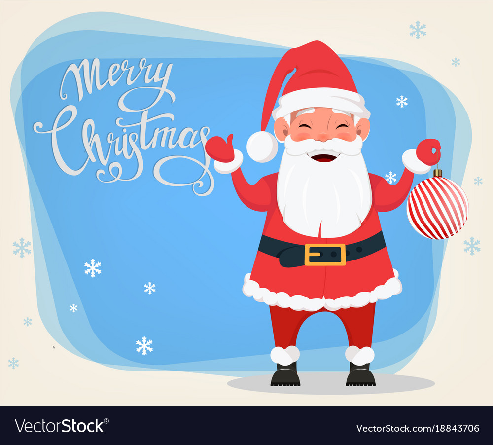 Merry christmas and a happy new year greeting