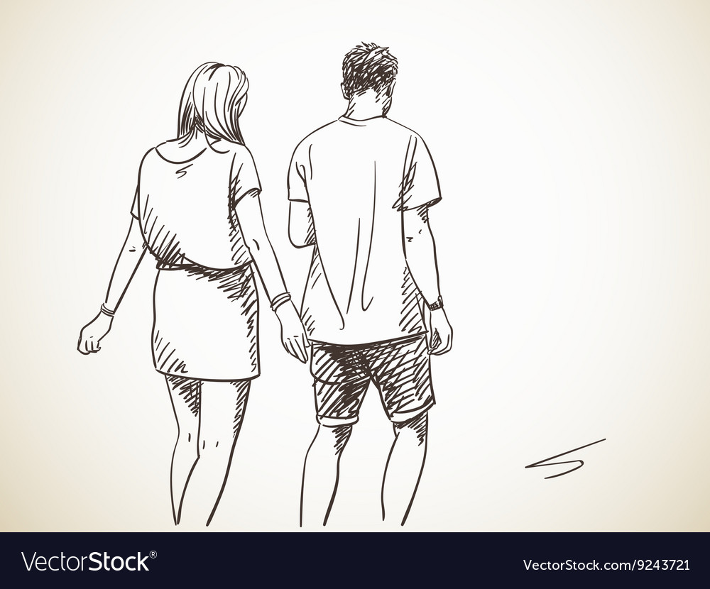 Couple Royalty Free Vector Image - VectorStock