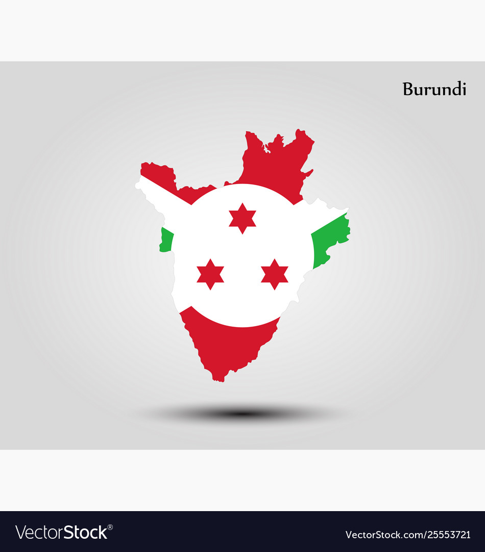 Map burundi