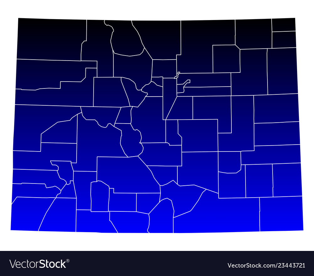 Map of colorado