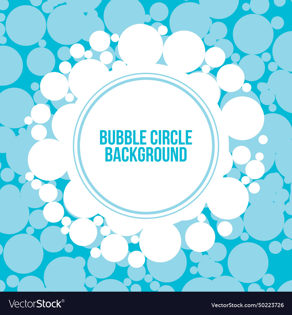 Bubble Kreis Hintergrund Design