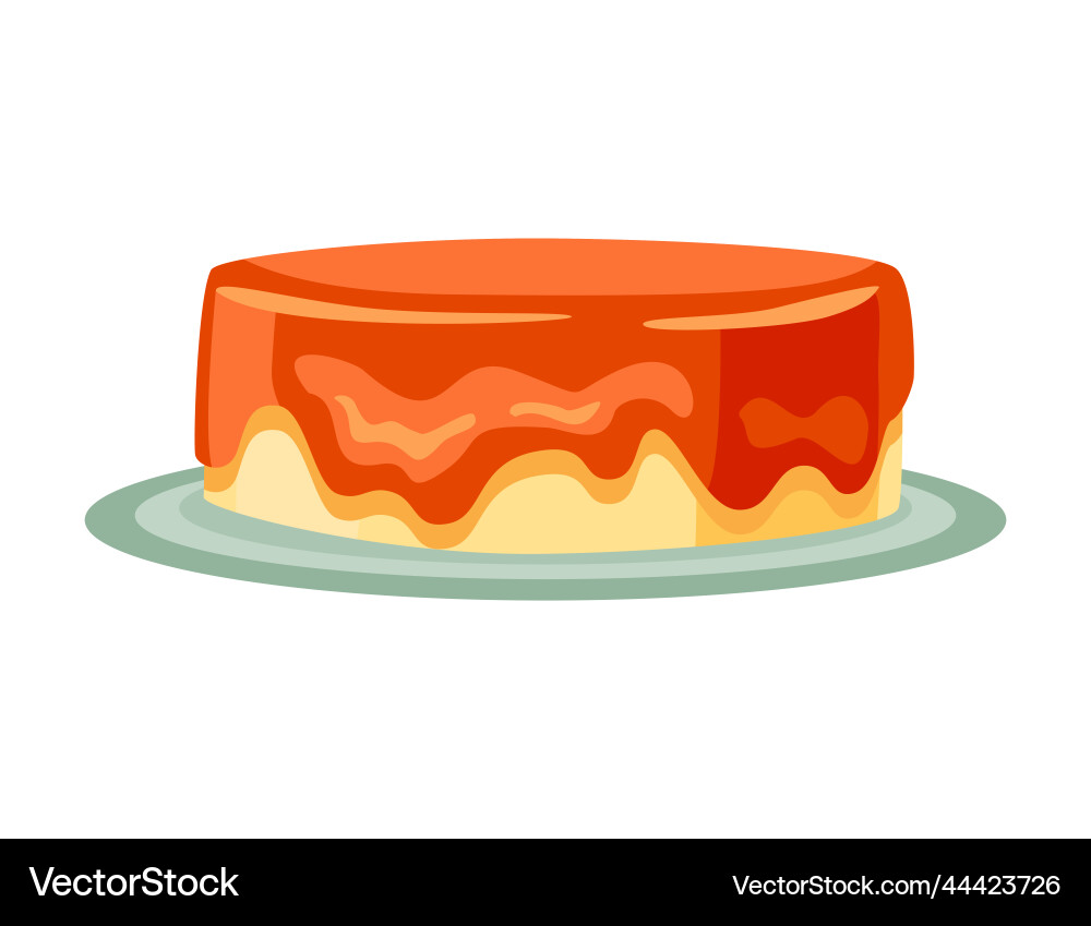 Step by preparation cake sweet bakery or cooking Vector Image