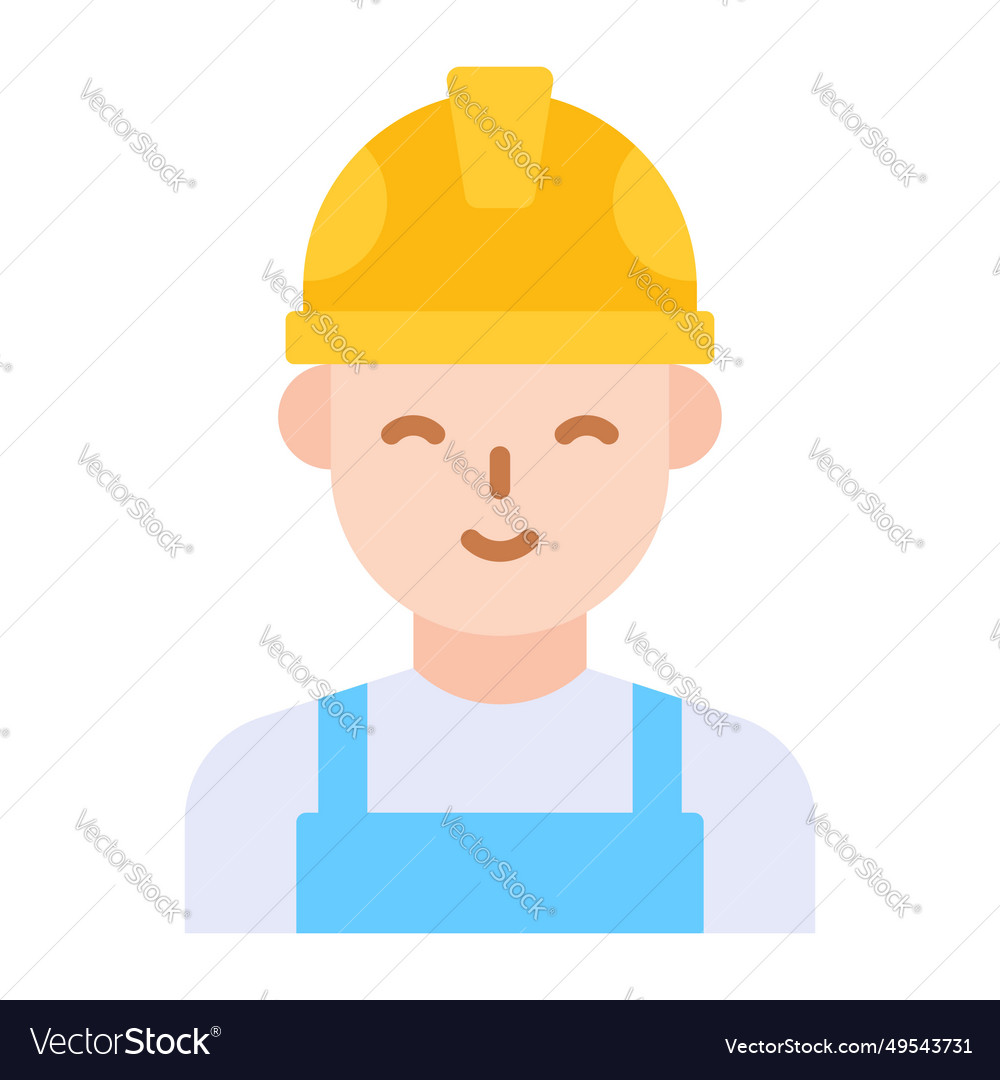 An amazing of engineer professional worker Vector Image