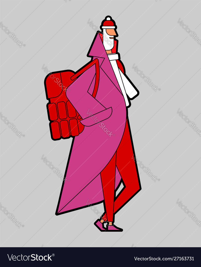Santa claus fashion fashionable new year