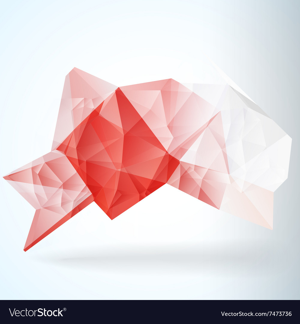 Geometric triangular abstract background