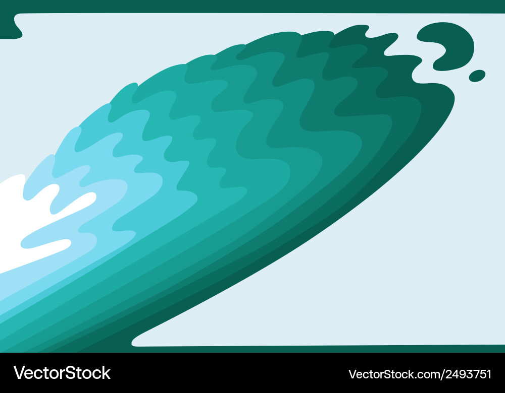 Wave abstract background Royalty Free Vector Image