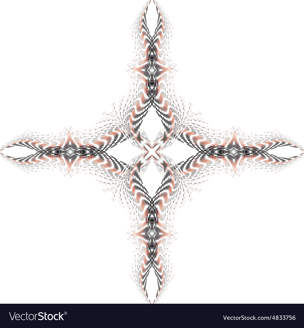 Circular cross fractal