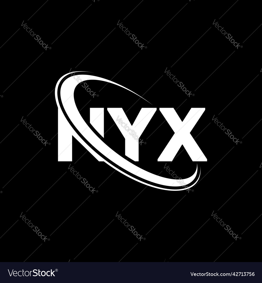 Nyx logo letter design