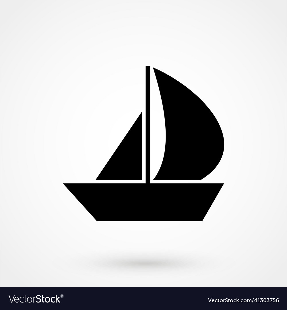 Segelboot Icon