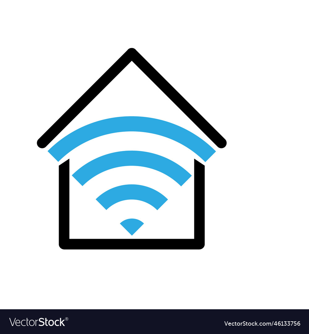 Smart home and internet of things logo