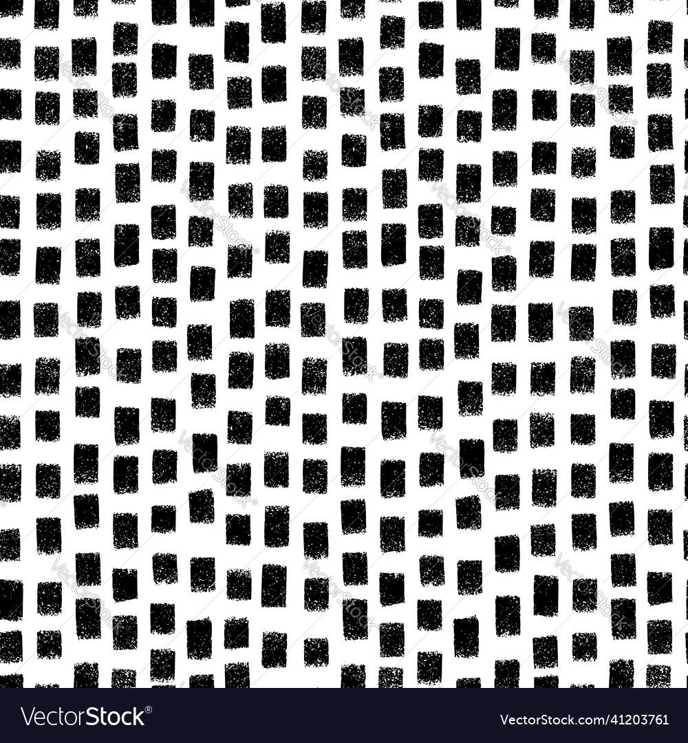 Black and white hand drawn seamless texture design