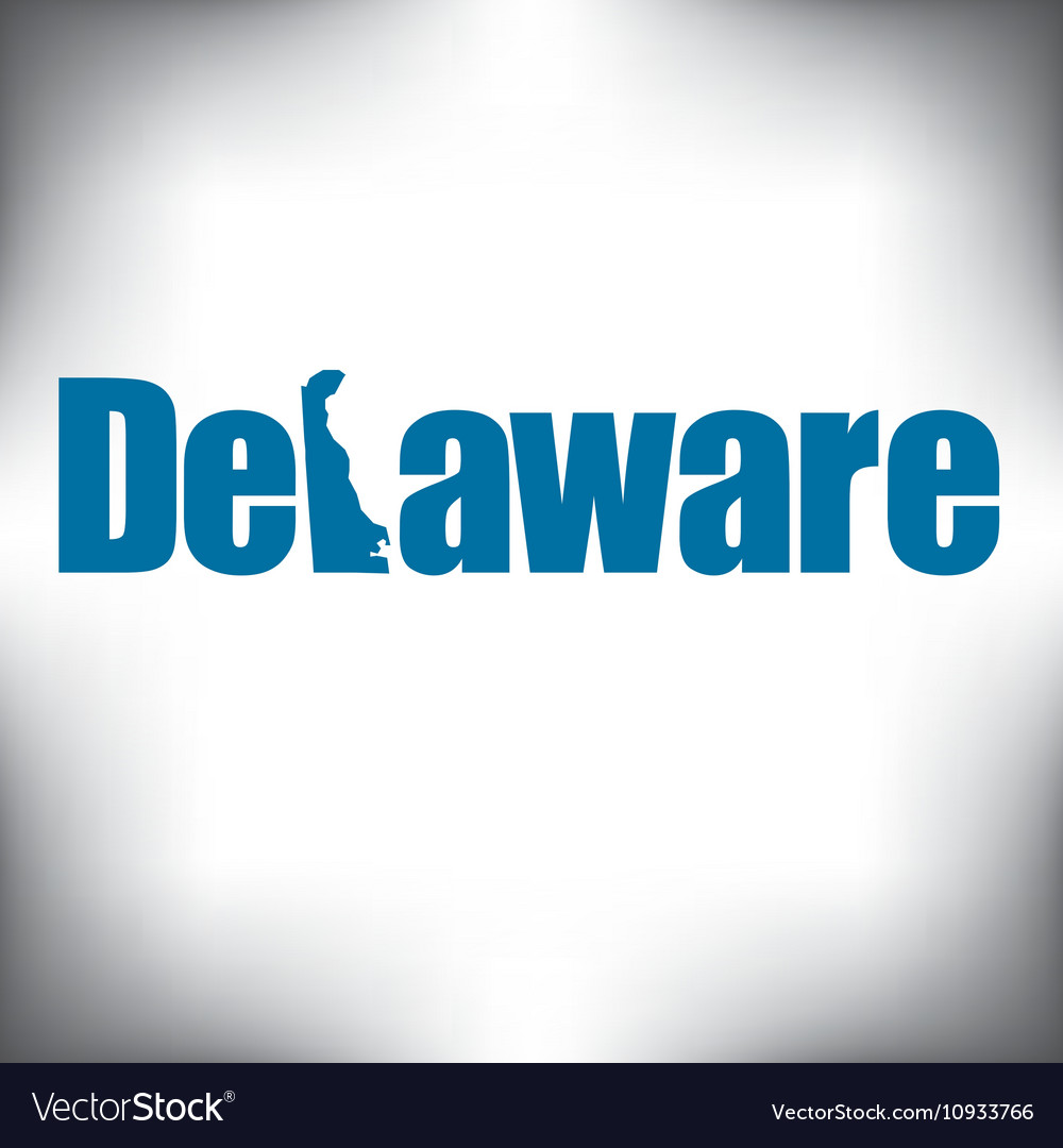 Delaware state graphic