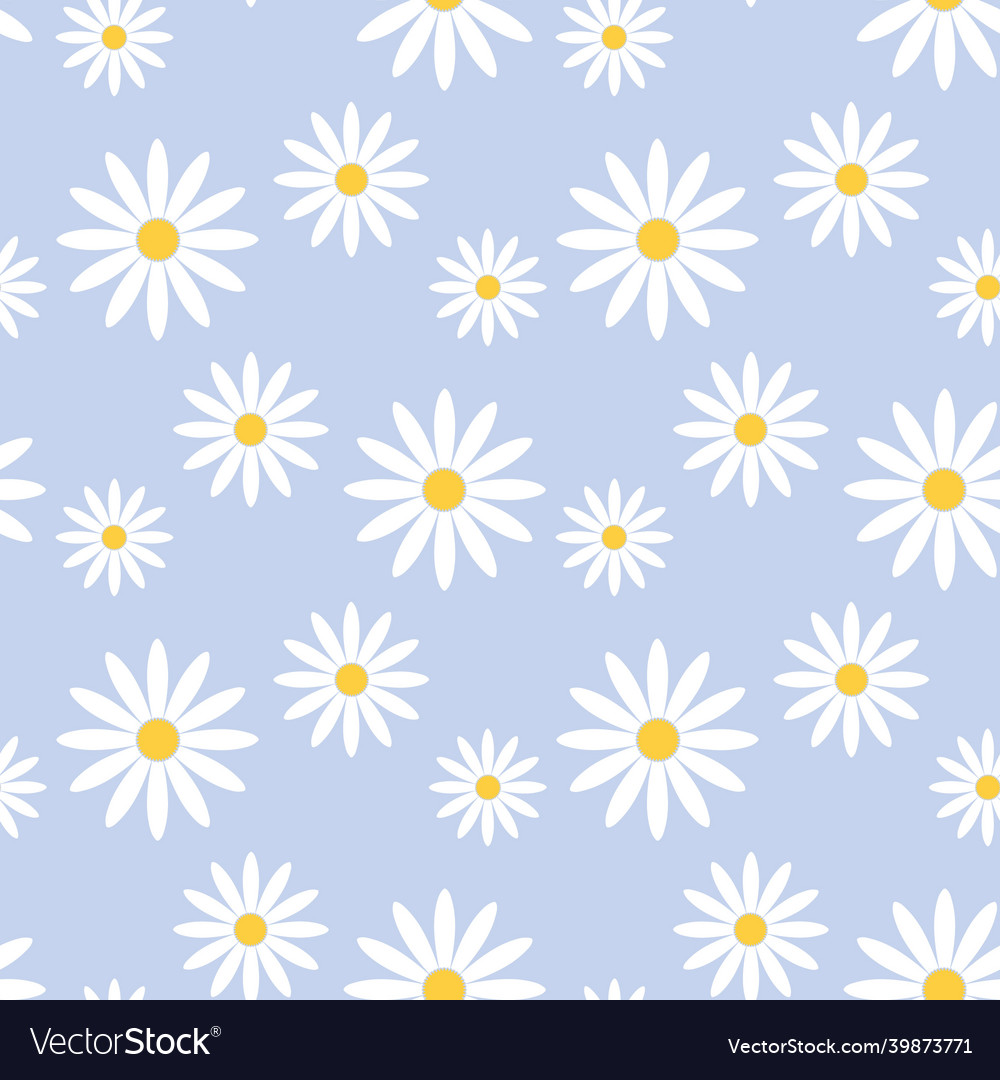 Abstract floral seamless pattern with hand drawn Vector Image