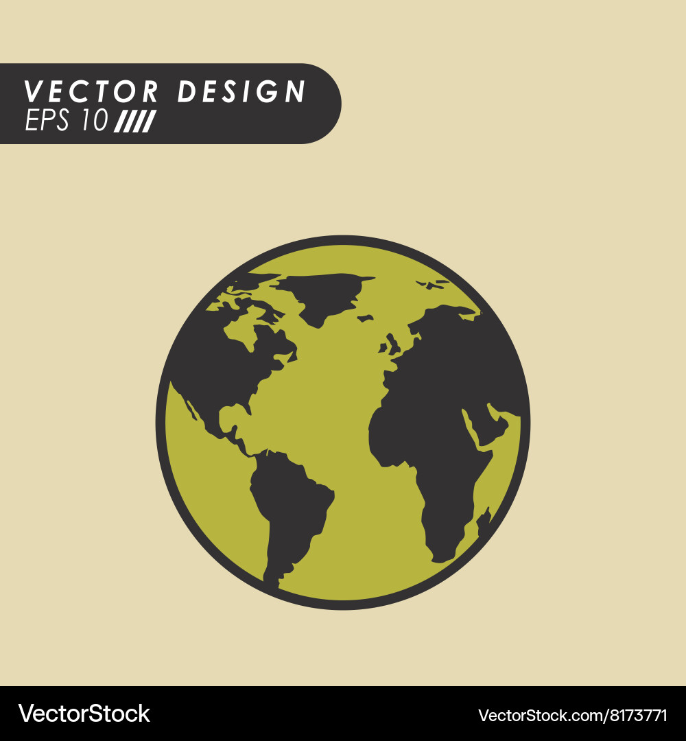 Eco friendly design Royalty Free Vector Image - VectorStock