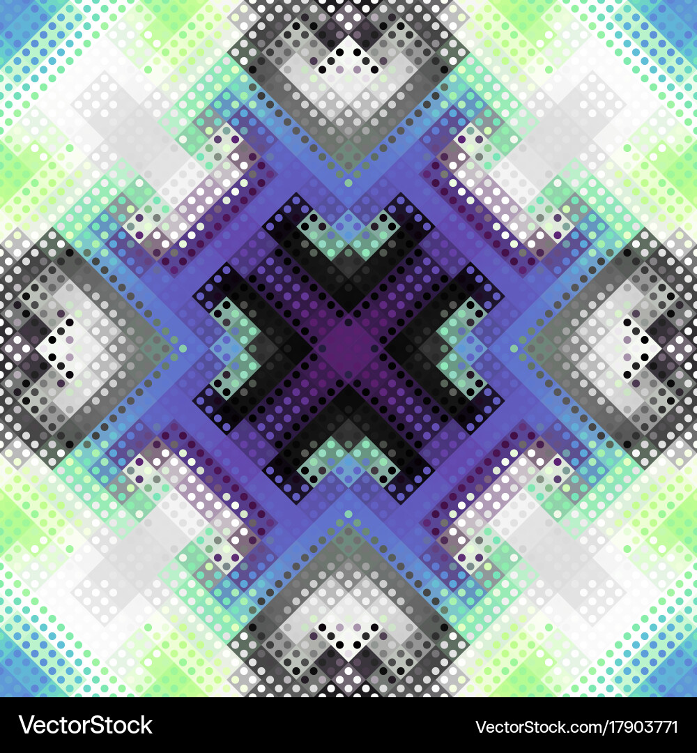 Geometric Abstract Pattern Example Geometric abstract pattern Royalty Free Vector Image
