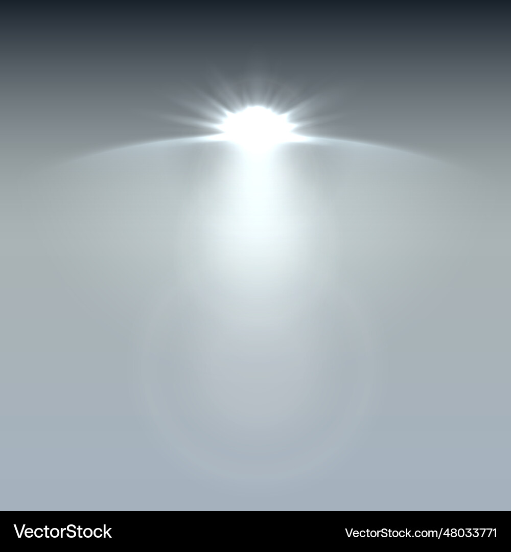 Spotlights scene light effects Royalty Free Vector Image