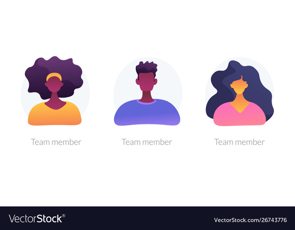 Website elements concept metaphors Royalty Free Vector Image