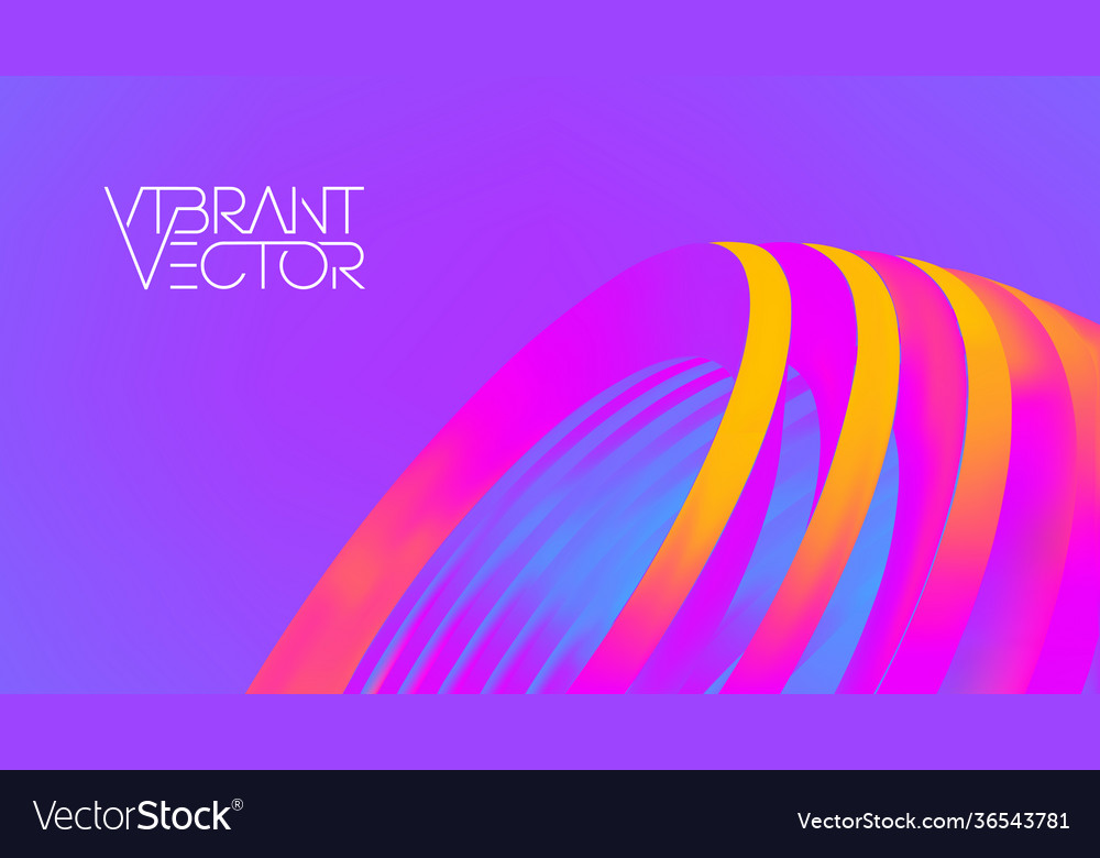 Geometric colorful background futuristic digital Vector Image