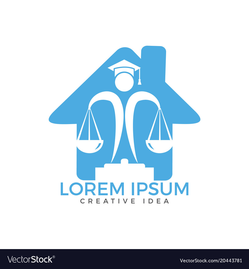 Juridical Legal Center Emblem Royalty Free Vector Image 9664