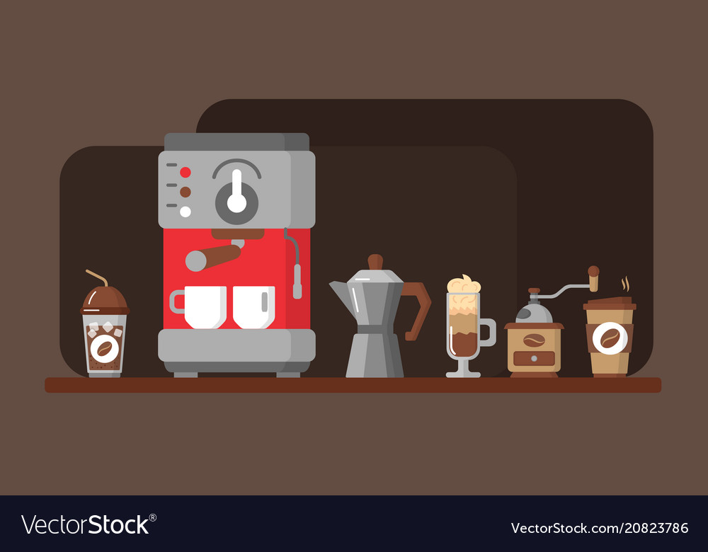 Coffee equipment banner