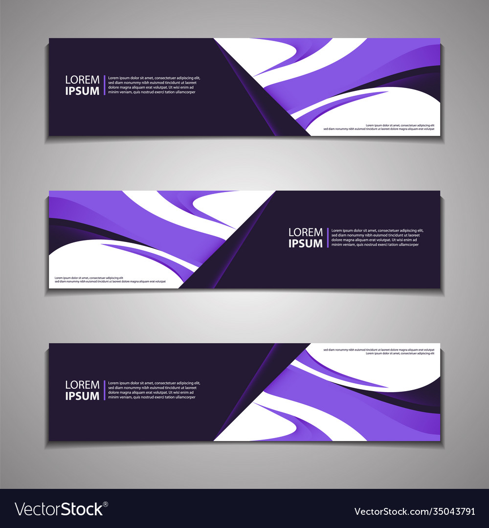 Label banner background modern business corporate Vector Image