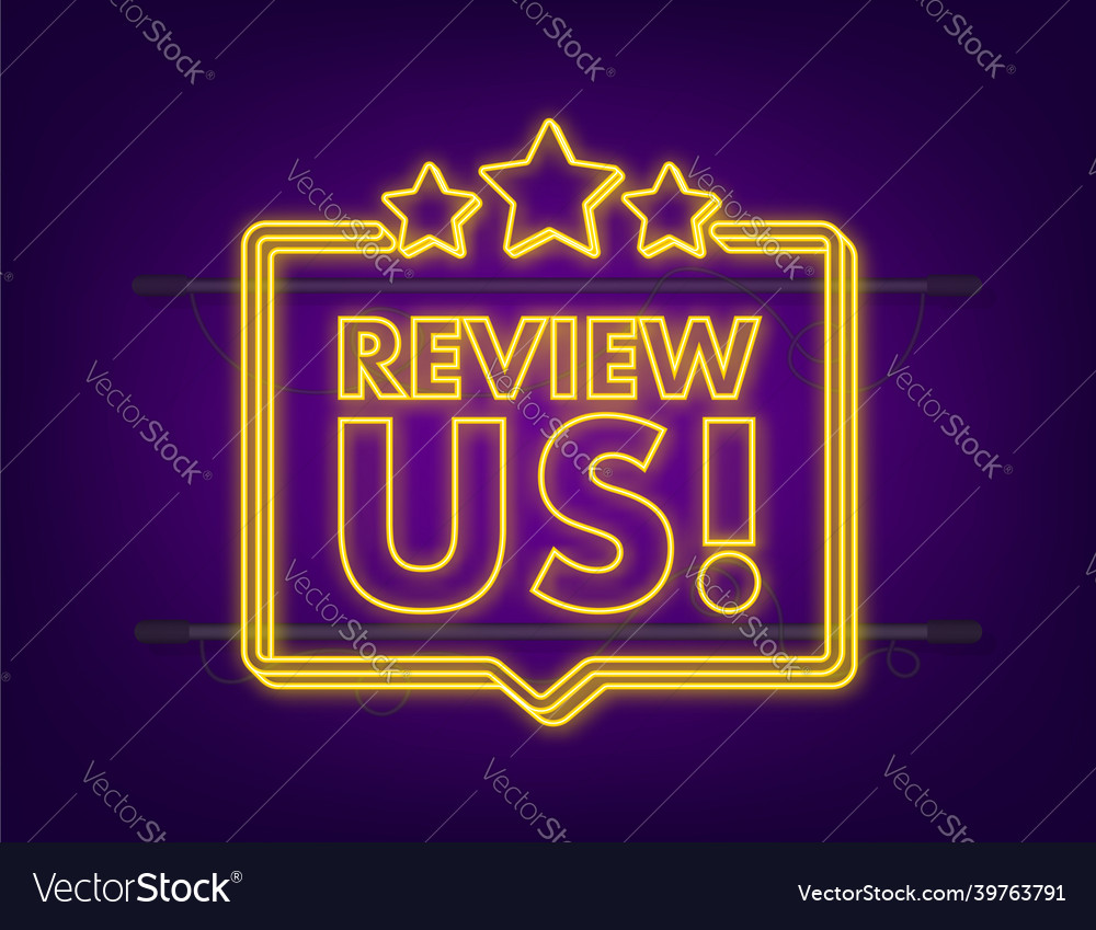 Review us user rating concept and rate