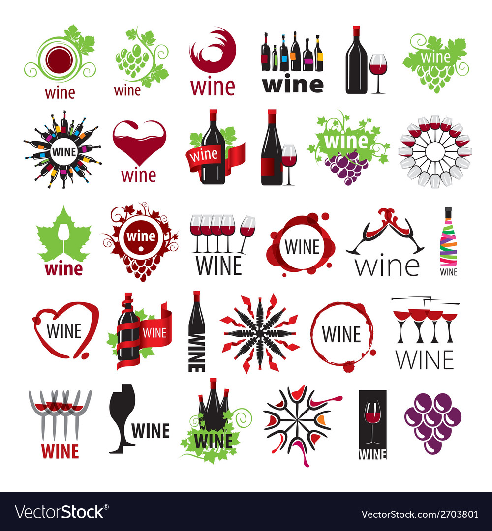 Biggest collection of logos wine