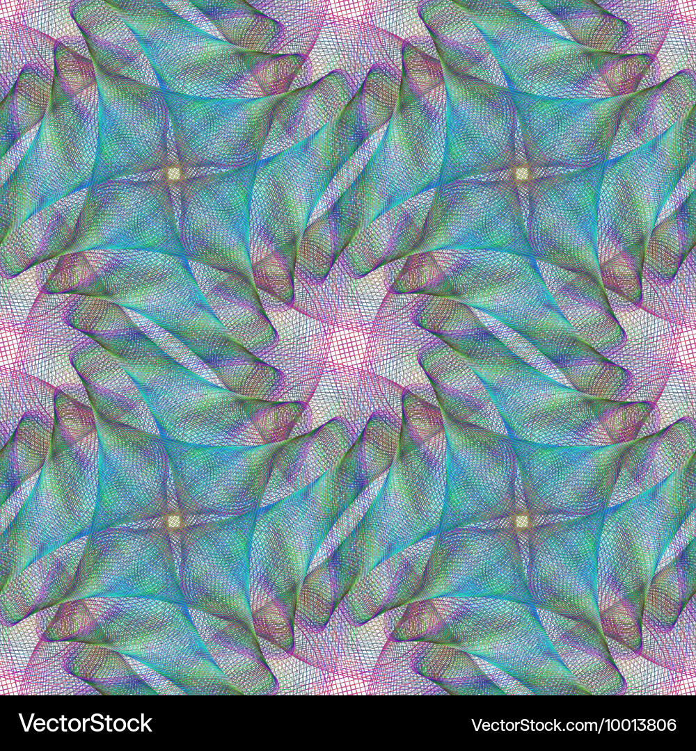 Fractal design pattern background Royalty Free Vector Image