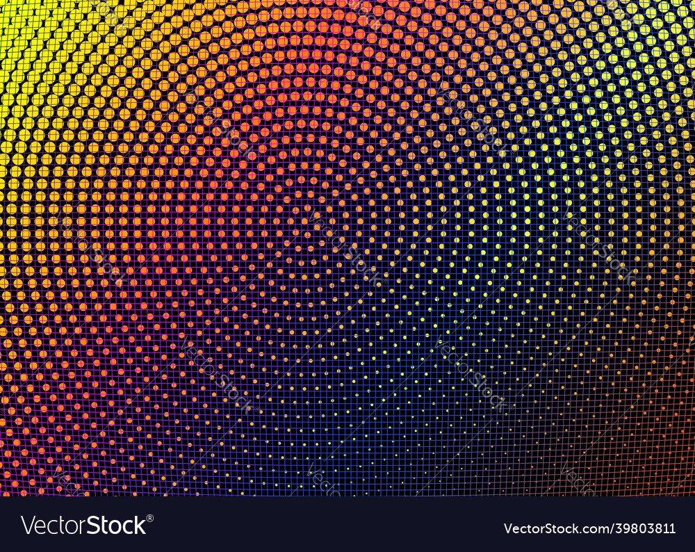 Dotted texture template light multicolor halftone vector image Dotted texture template light multicolor halftone