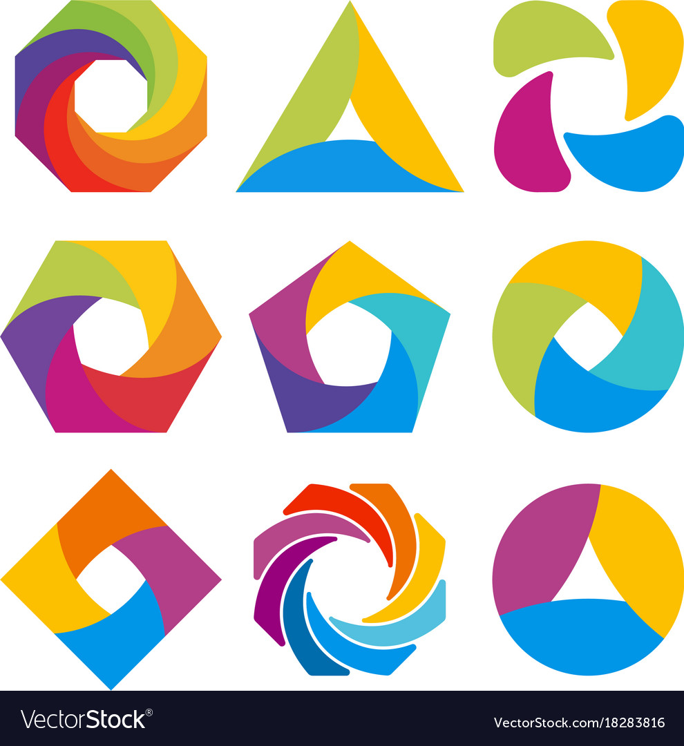 Abstract Shapes Logo