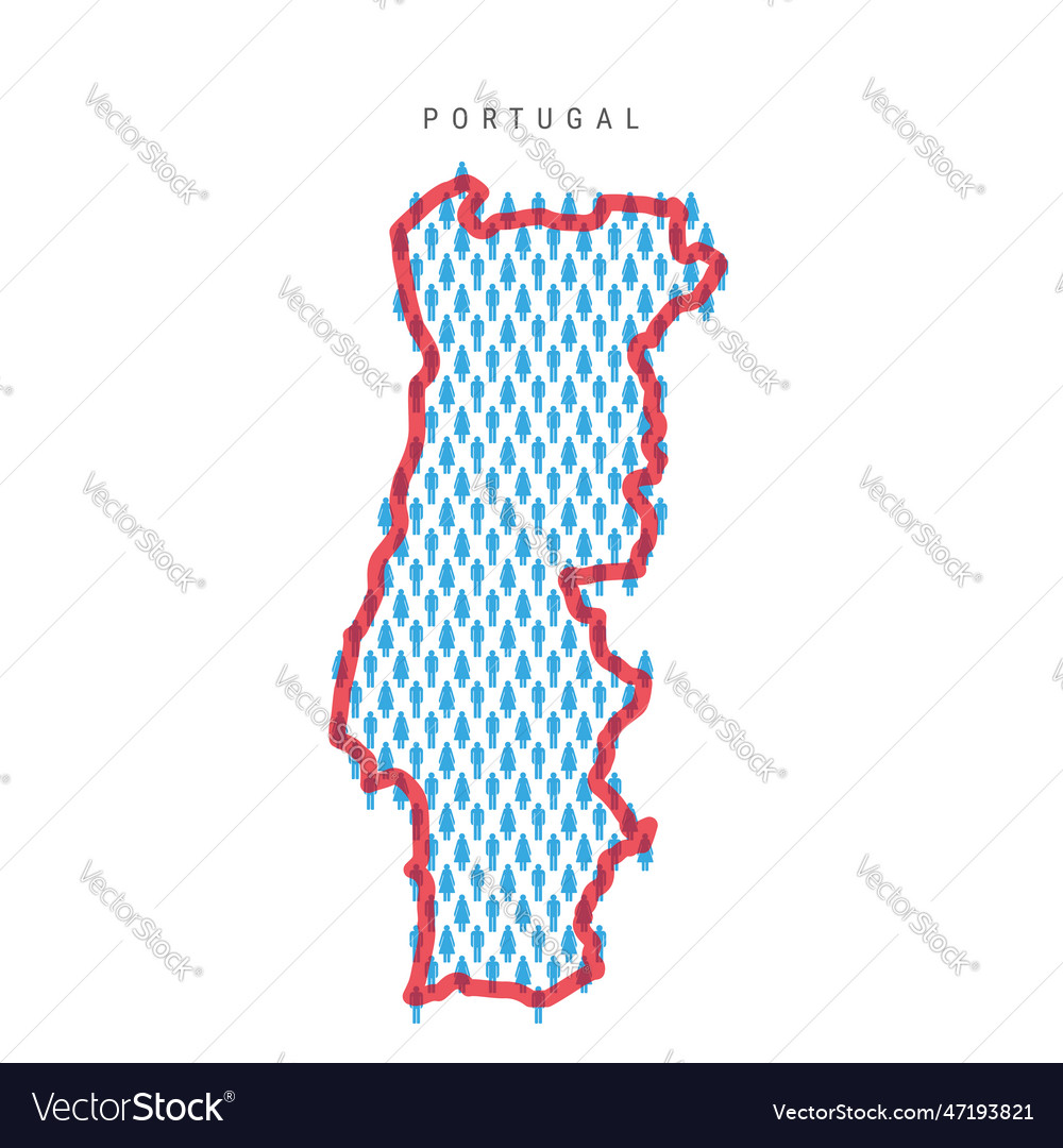 Portugal Population map