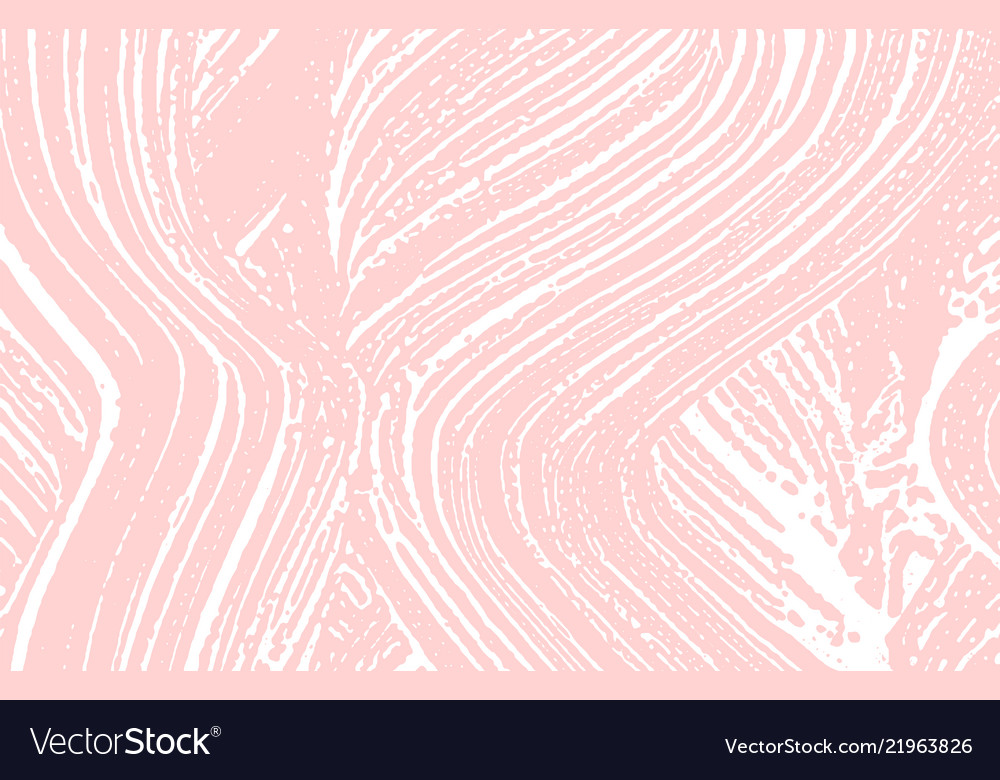 Grunge texture distress pink rough trace Vector Image