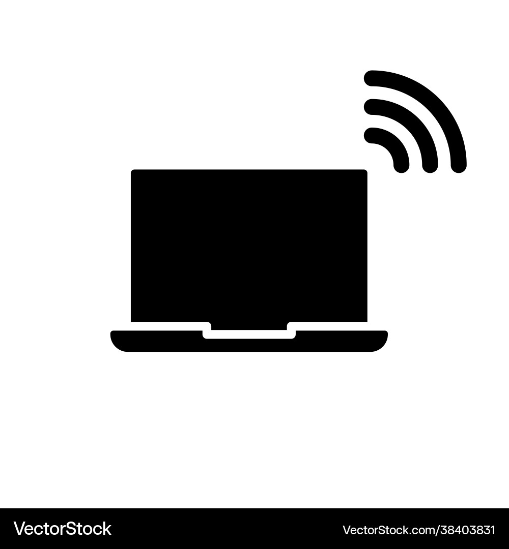 Laptop Royalty Free Vector Image - VectorStock