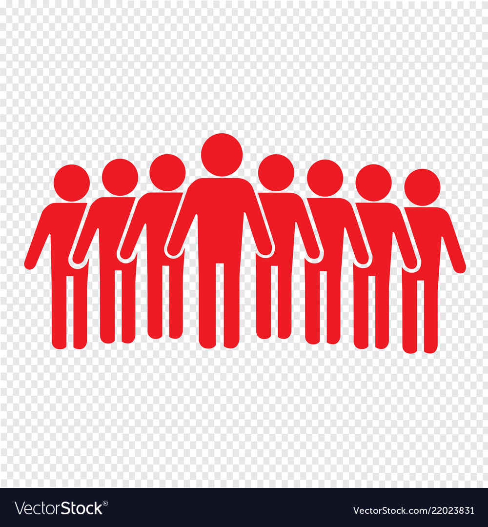 Population people icon design