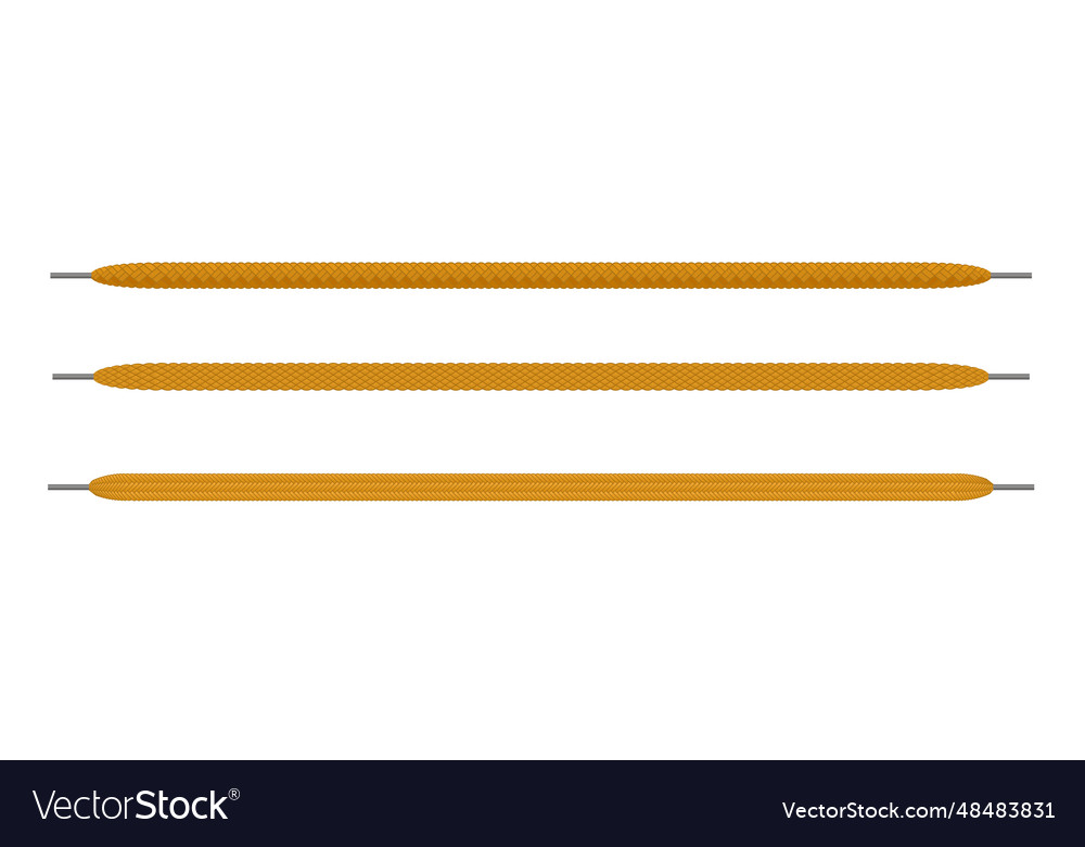 Shoelace tying boots lace weaving patterns Vector Image