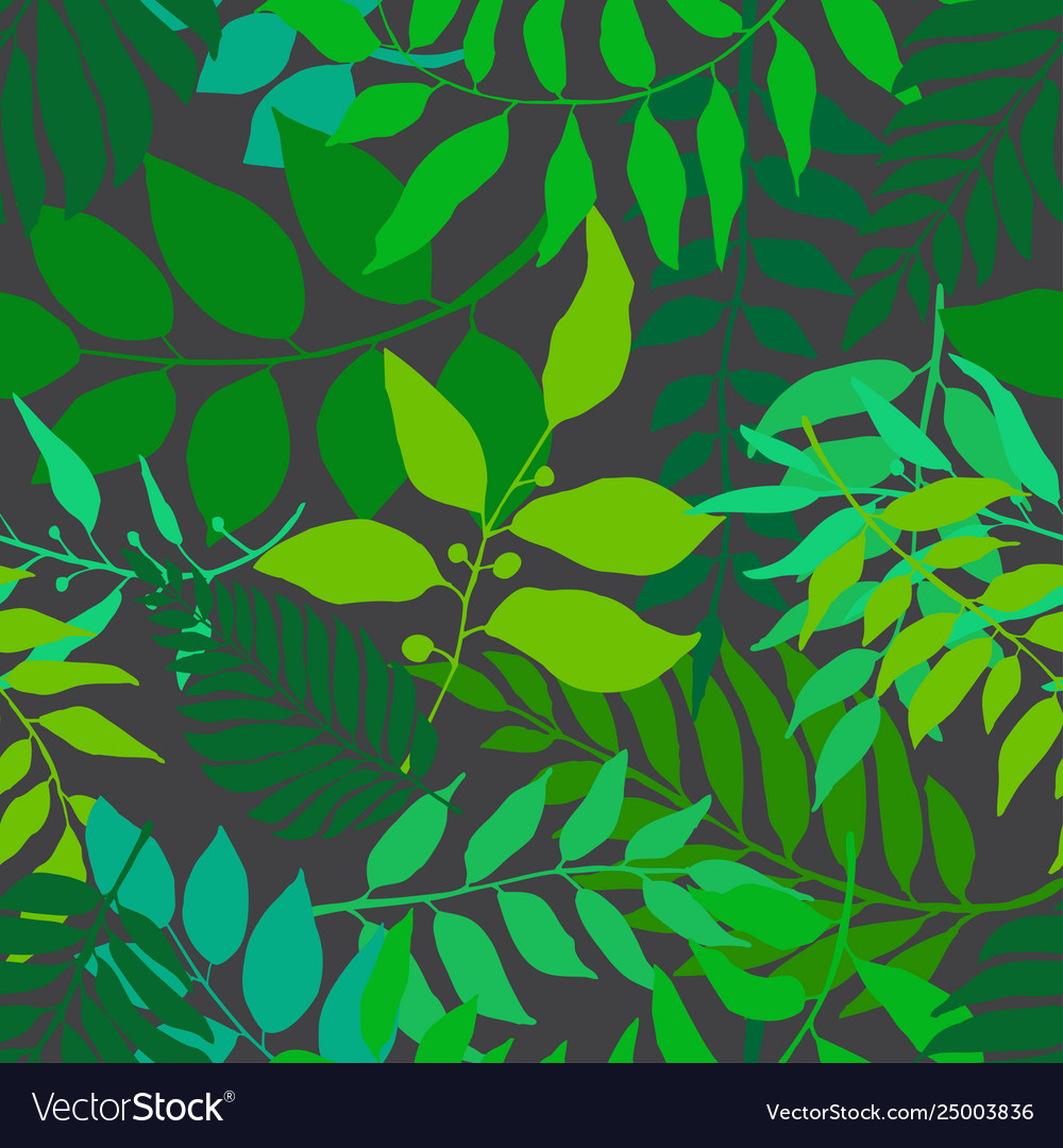 Bright green seamless pattern