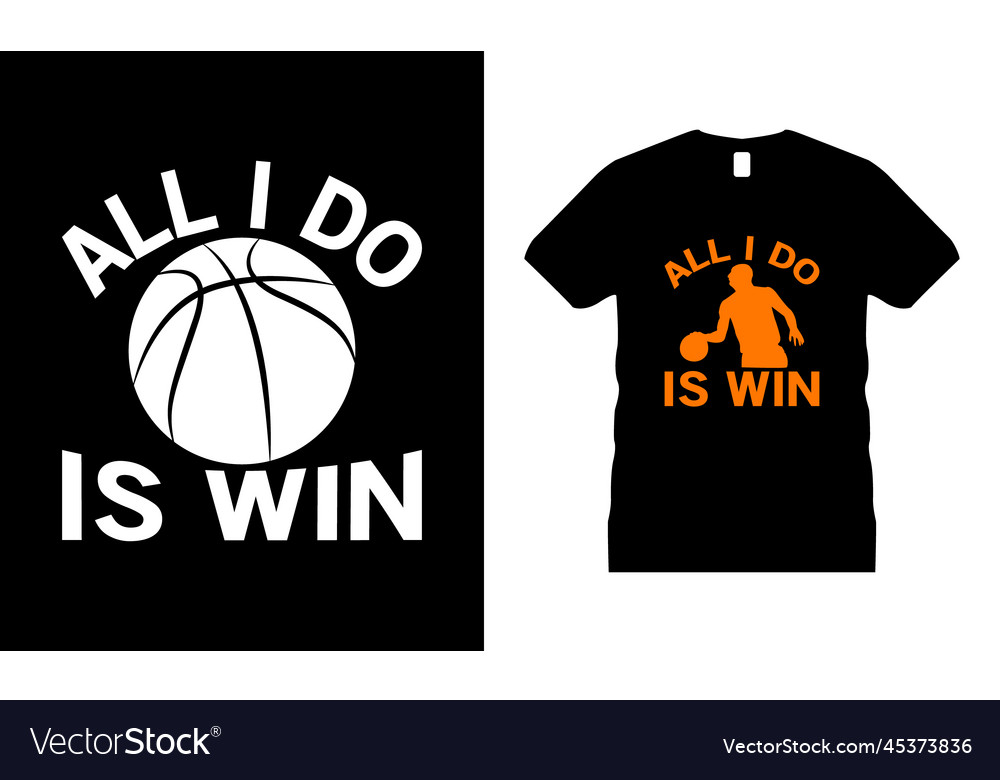 Sports basketball graphic t shirt design