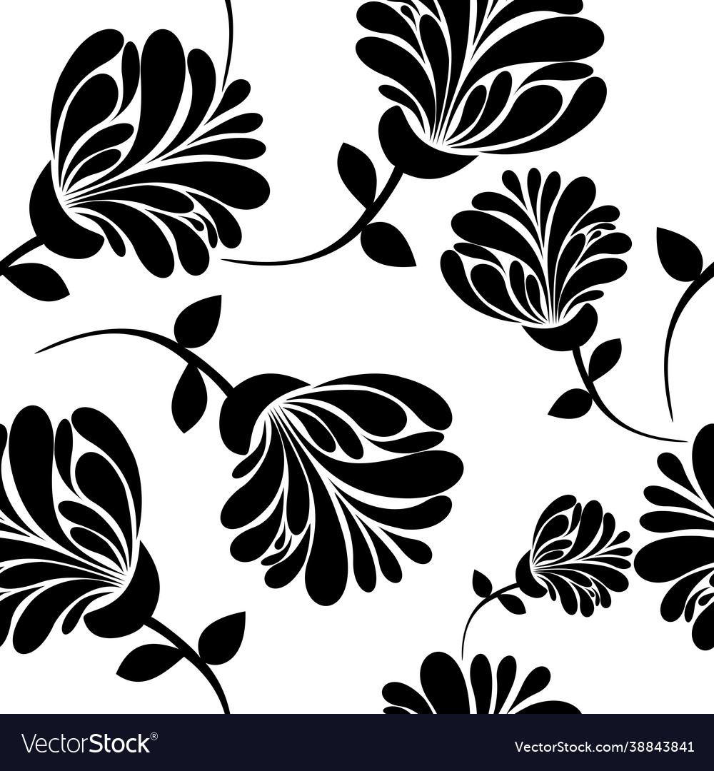 Modern cryshanthemum seamless pattern for your