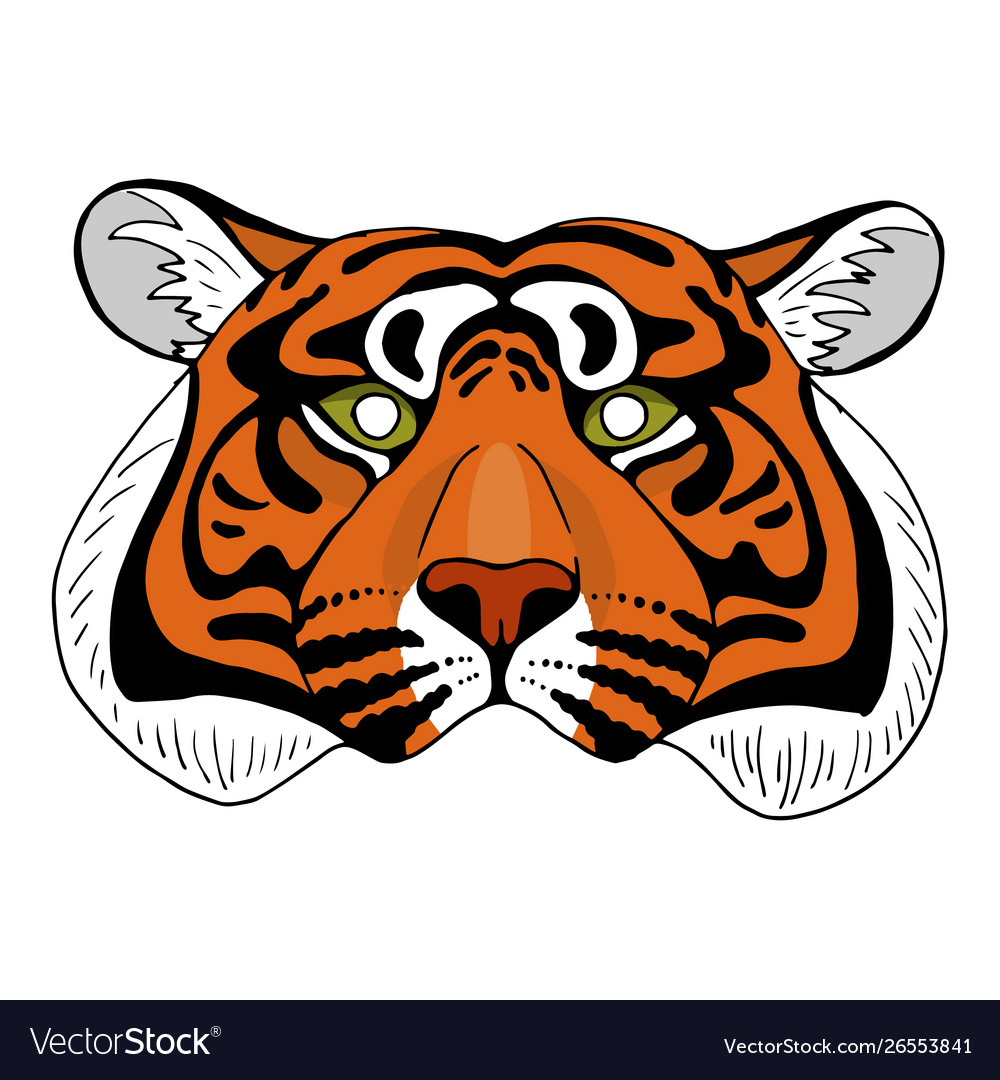 Details 78+ tiger mask drawing latest - xkldase.edu.vn