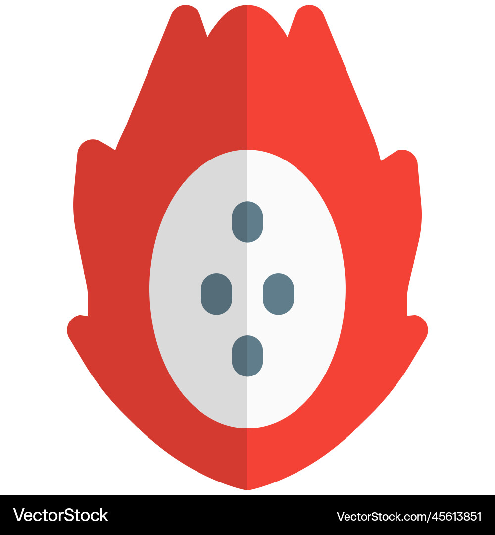 Dragon fruit a good source of vitamin c Royalty Free Vector