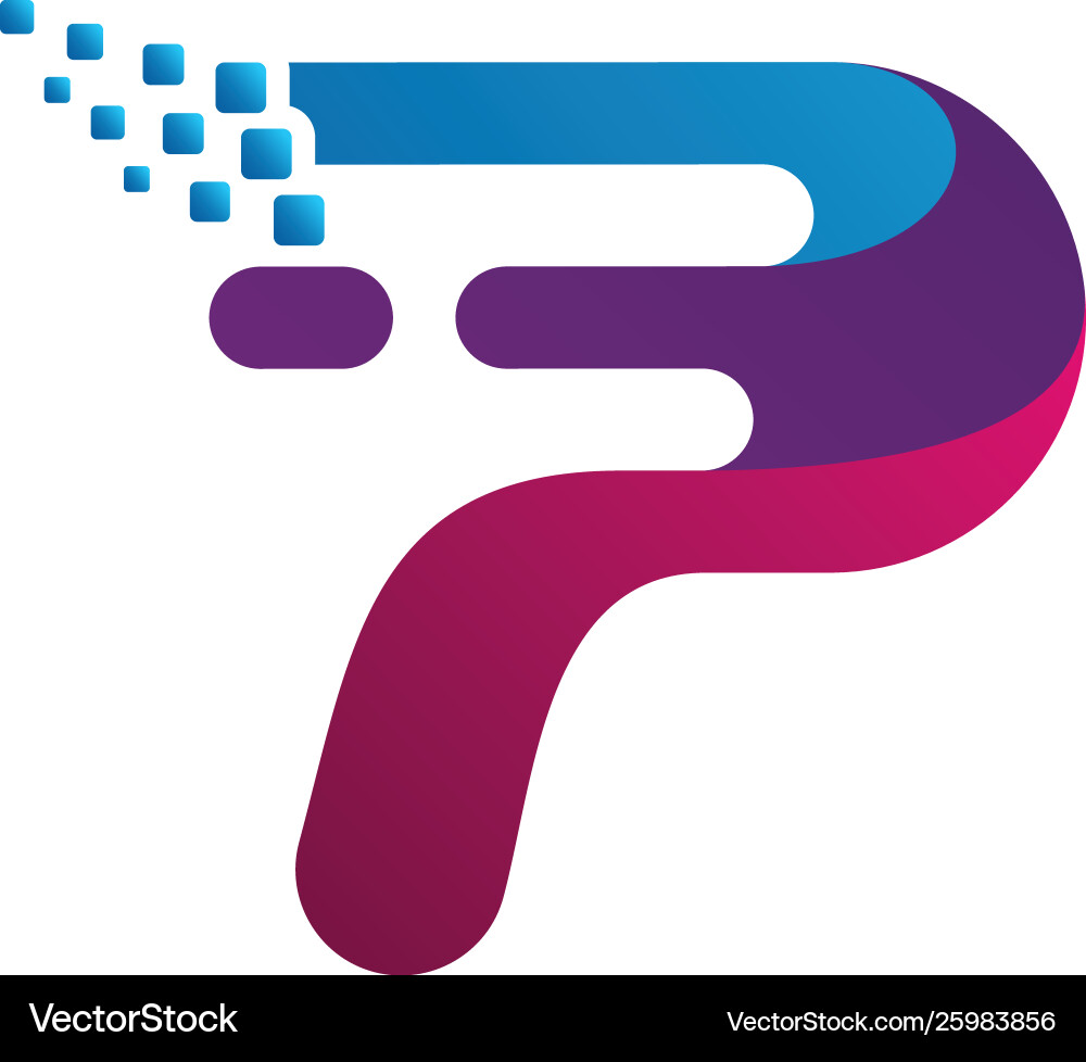 Initials logo template Royalty Free Vector Image