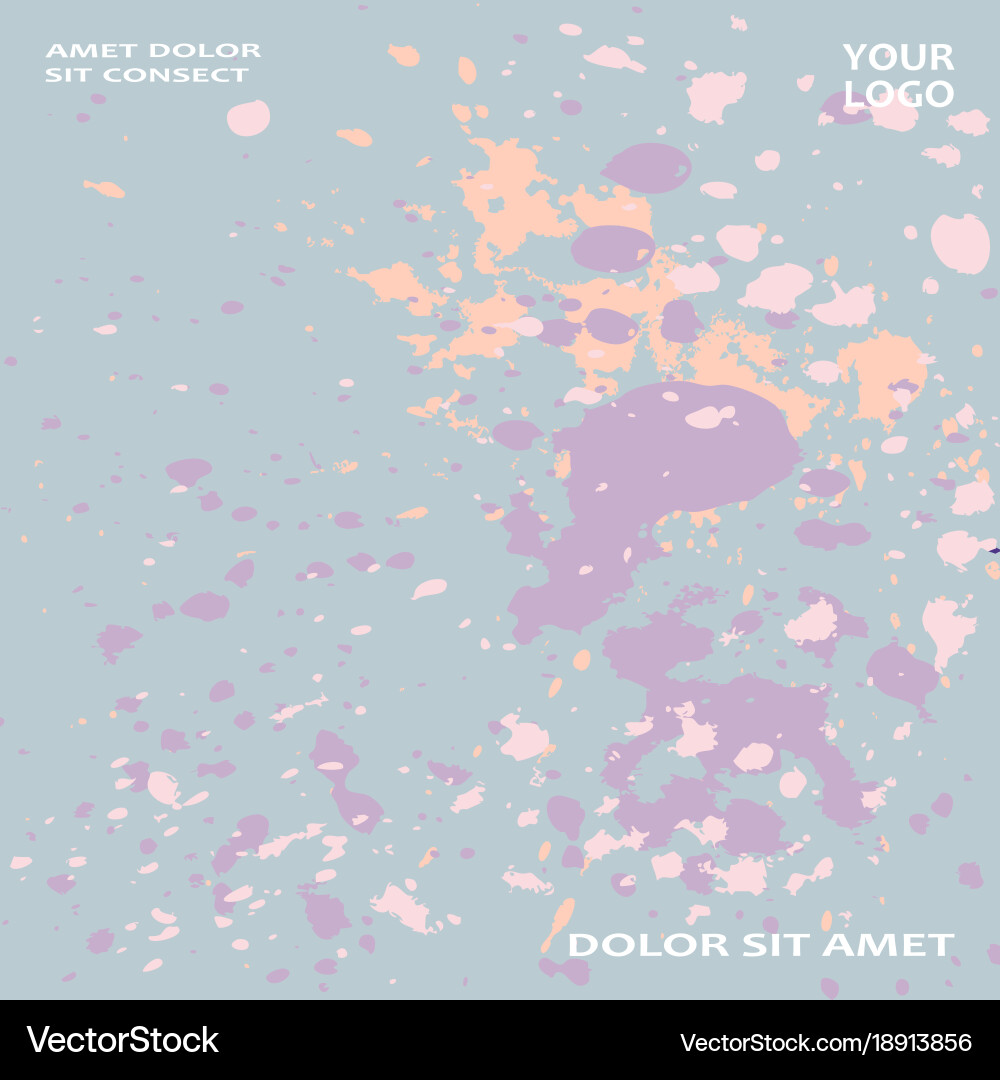 Neon pastel explosion paint splatter artistic Vector Image