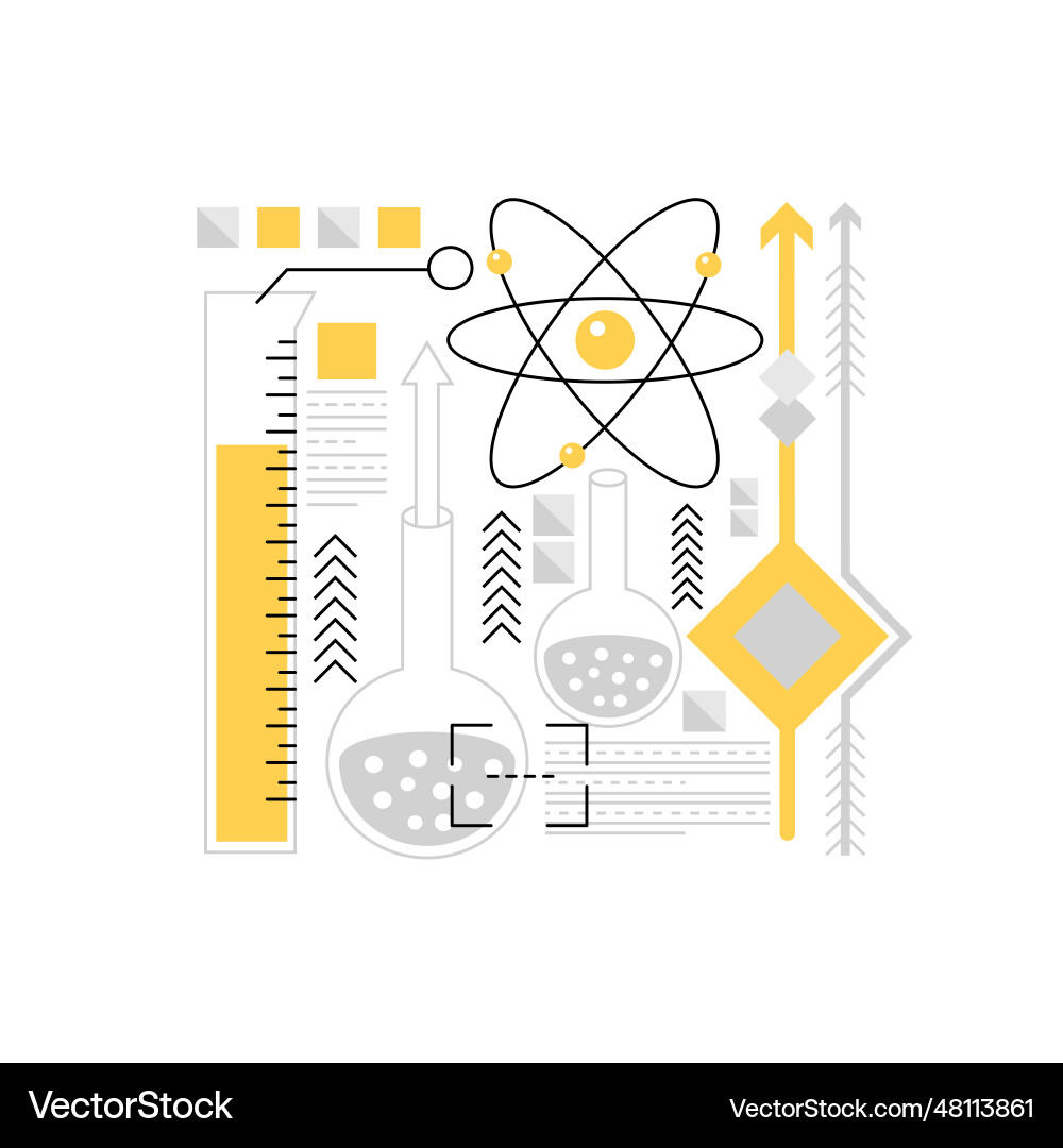 Genetic engineering science Royalty Free Vector Image