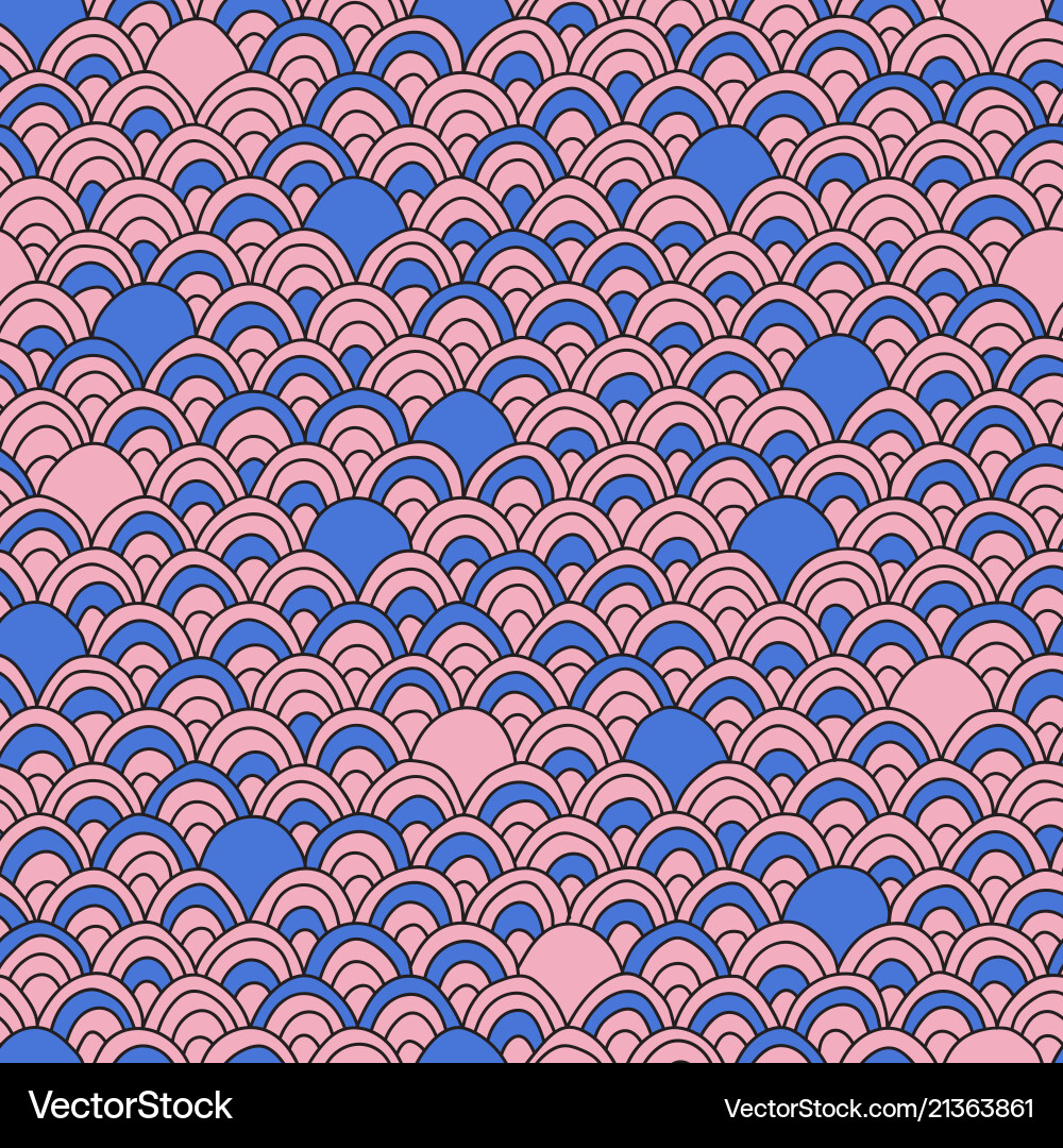 Seamless wave pattern Royalty Free Vector Image