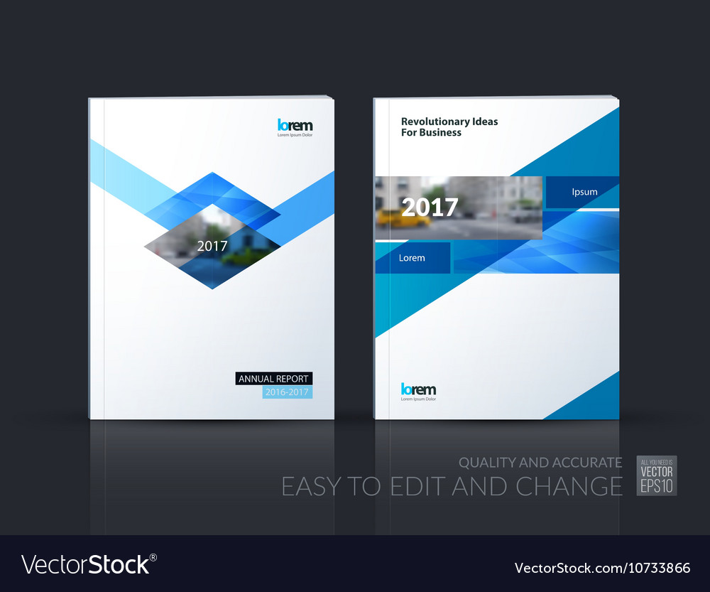 Brochure template layout cover design annual